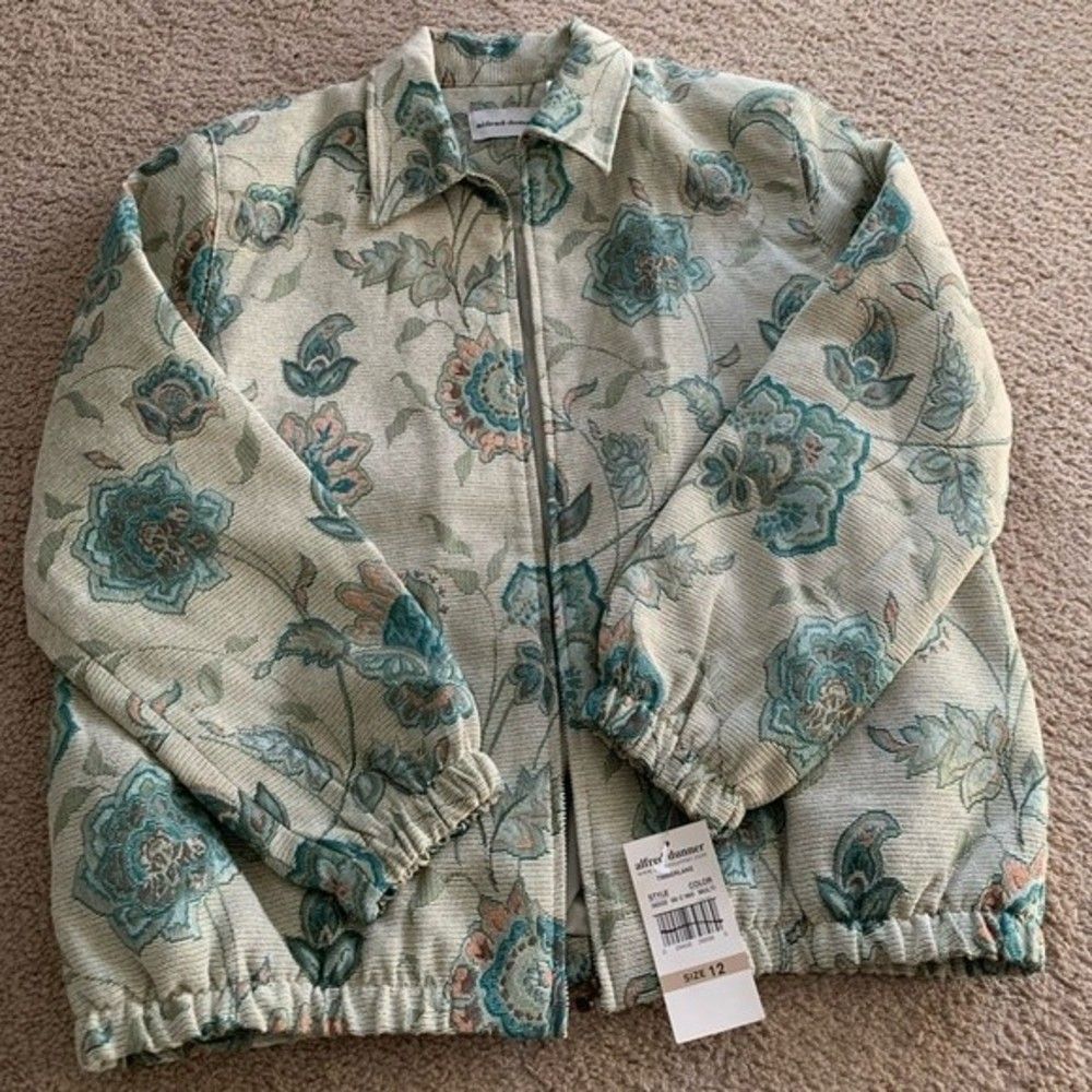 Brand New Timberlake Alfred Dunner Floral Blazer Jacket
